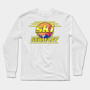 ski Germany 80s logo Long Sleeve T-Shirt